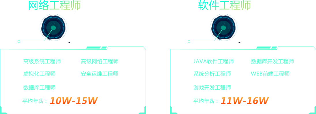 網(wǎng)絡(luò)工程師，軟件工程師